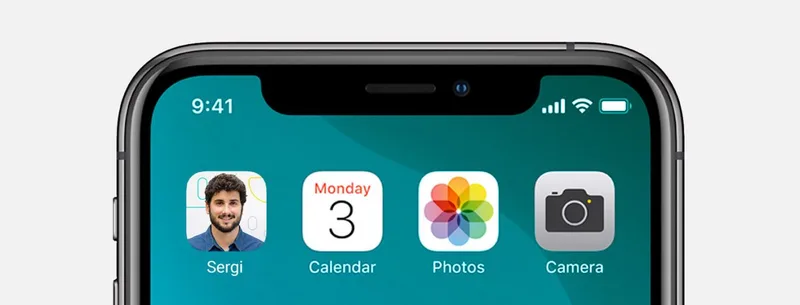 Add your digital business card as a shortcut on your cell phone