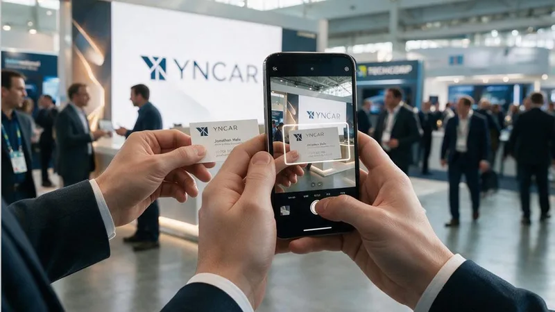 NEW: Say goodbye to entering contacts by hand — how the OCR scanner transforms your sales address book
