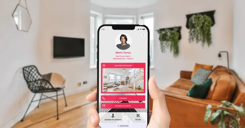 Digital Card for real estate agents: more leads and better brand image