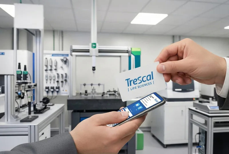 Trescal: tarjetas NFC para intercambio de contacto en ferias comerciales